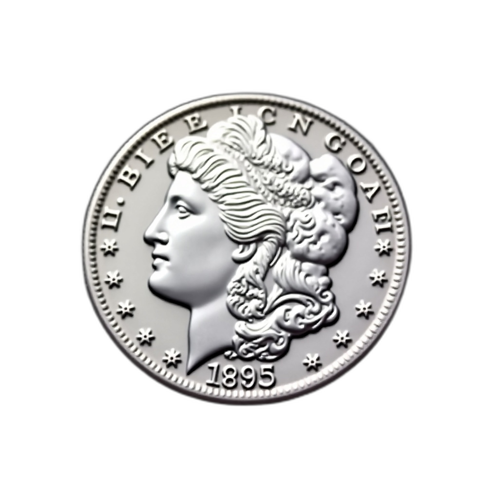 Morgan silver dollar reverse
